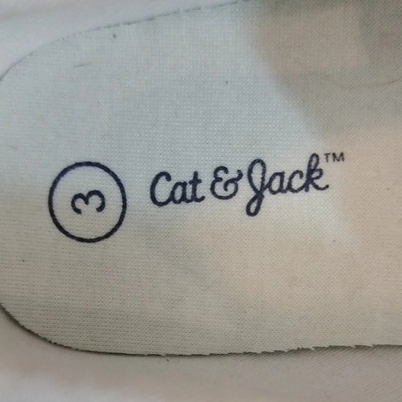 Kids - Cat & Jack Vibrant Pink and Orange Slip-On Sneakers - Picture 2 of 6